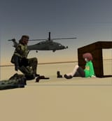 snake saves chara