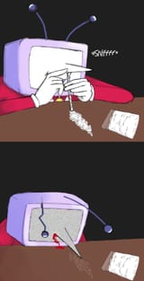 tenna doing cocaine 4