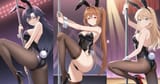 bunny protagonist trio