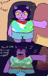 Unintentionally scaring Berdly 2