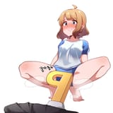 momoko crotch sniff