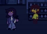 kris and susie in the church