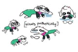 ralsei goat crying