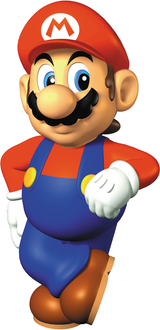 Mario_Leaning_Artwork_-_Super_Mario_64
