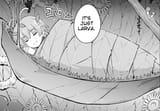 it&#039;s just larva