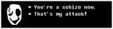 gaster schizo