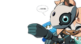 whisper holding the hand of her imaginary friend