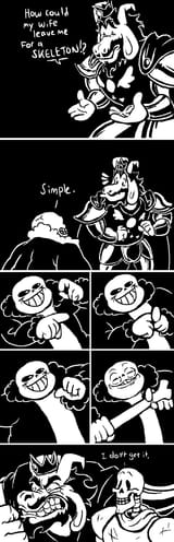 Asgore and Sans