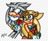 185-1854105_rose-for-you-by-jayfoxfire-silver-the-hedgehog-and-gold-the-tenrec