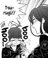 Tsurugi crying
