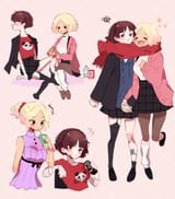Delinquent Makoto &amp; Gyaru Haru