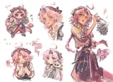 rose salt poses