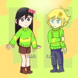 Aubrey and Basil Dreemurr