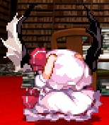 Remillia doing a low block