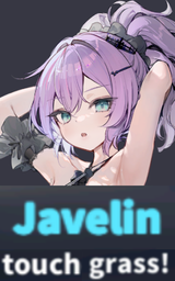 javelin says touch grass