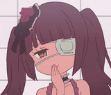 yurine smug laugh