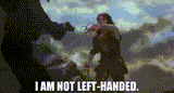 not-left-handed