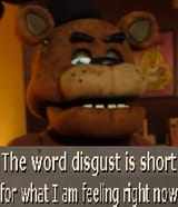 freddy&#039;s disgust