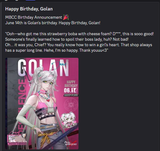 HBD Golan
