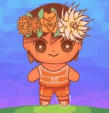 Kel Plush Flower Crown @shirt_no_r