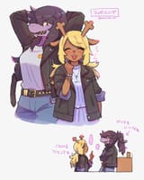 __susie_and_noelle_holiday_deltarune_drawn_by_mayuzumi__sample-66993cd757205d1bc098c895b6b3e856