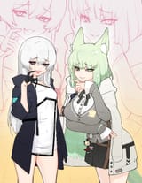 __doctor_female_doctor_and_harmonie_arknights_drawn_by_cturasl__7753de92344af89267ef598837d878ac