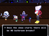 NO bathroom breaks
