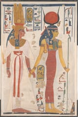 Queen_Nefertari_being_led_by_Isis_MET_DP167142