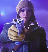 Hag with a gun