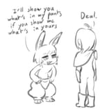 exposed genitals