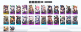 purples