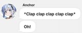 Anchor clap clap