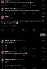 Daniel Barnes rekt