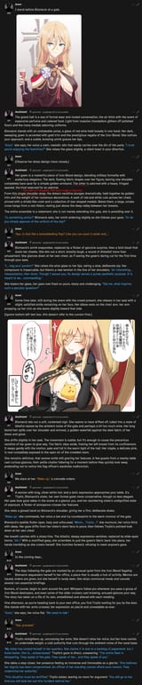 overdone bismarck dress joke