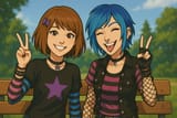 Max and Chloe in the Park