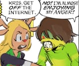 kris get off the internet