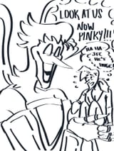 Spamton neo pink size difference
