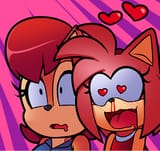 sally shocked amy horny