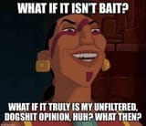 my unfiltered dogshit opinion