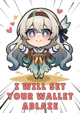 wallet ablaze