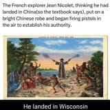 Landing of Nicolet
