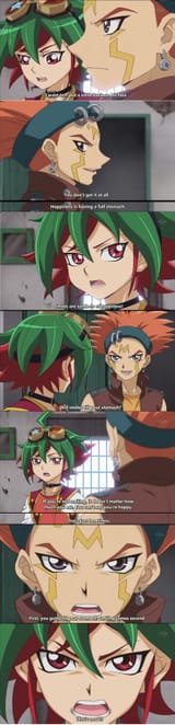 Cursed Arc-V Egao vs Food