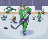 hockey ralsei finished artwork