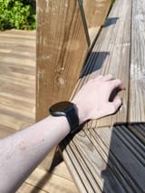 Hand in the sun (bit of a sunburn)