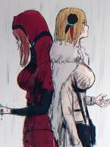 __minase_ichigo_and_maria_de_angelis_heaven_burns_red_drawn_by_kulfiq__cb37db14f3464bc030c5288128ddc6e9