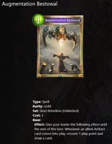 augmentation bestowal