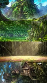 Mysterious Forest backdrops