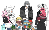 __artoria_pendragon_tamamo_baobhan_sith_morgan_le_fay_artoria_caster_and_3_more_fate_and_1_more_drawn_by_zakka_d_o_t__e703537175f859771f91159b2426b5eb