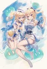 __barbara_jean_slime_hydro_slime_and_anemo_slime_genshin_impact_drawn_by_kino_m6t2a__sample-08f4a61ebe3e8bc9d9f4958ecb286715
