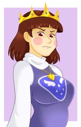 Disgusted Queen Chara